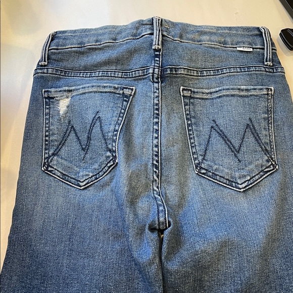 MOTHER High Waisted Looker Ankle Chew Jeans Size 26 Just Like the Ones We Used - Picture 8 of 8